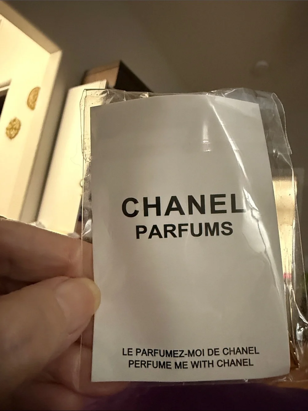 Chanel Parfums Gold Hair Clips, Vintage, Rare